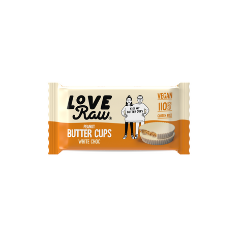 Buy Love Raw on NOSH Direct - White Chocolate Flavour Peanut Butter Cup