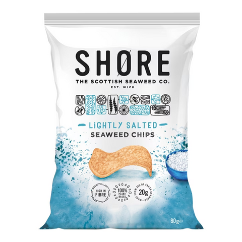 Buy The Shore on NOSH Direct - Sea Salt Flavour Seaweed Chips Sharing Bag
