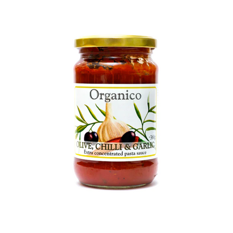 Buy Organico on NOSH Direct - Olive , Chilli & Garlic Sauce