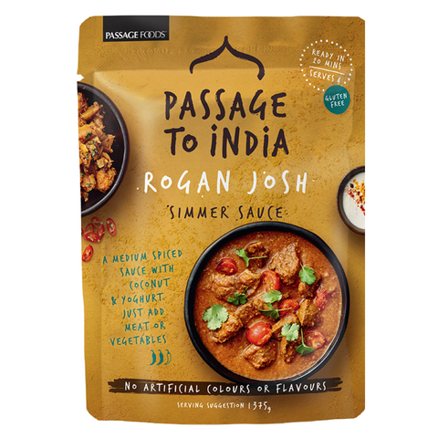 Buy Passage Food on NOSH Direct - Rogan Josh Simmer Sauce
