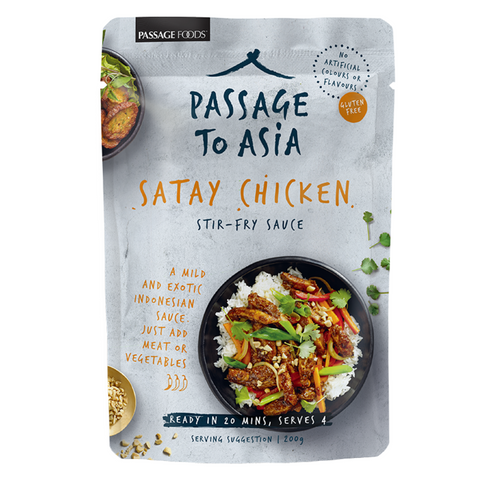 Buy Passage Food on NOSH Direct - Satay Chicken Stir-Fry Sauce