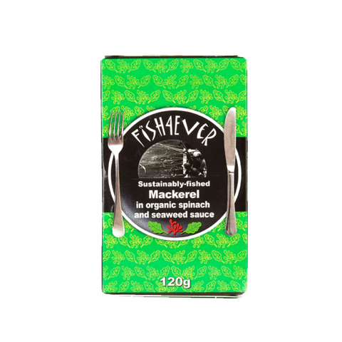 Buy Fish4Ever on NOSH Direct - Spinach & Seaweed Mackerel